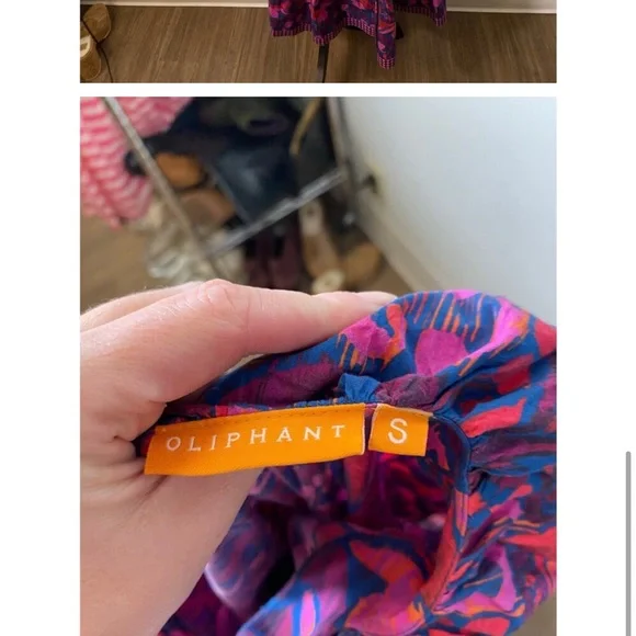 Oliphant Dress Batike Print Sz S - Picture 5 of 5